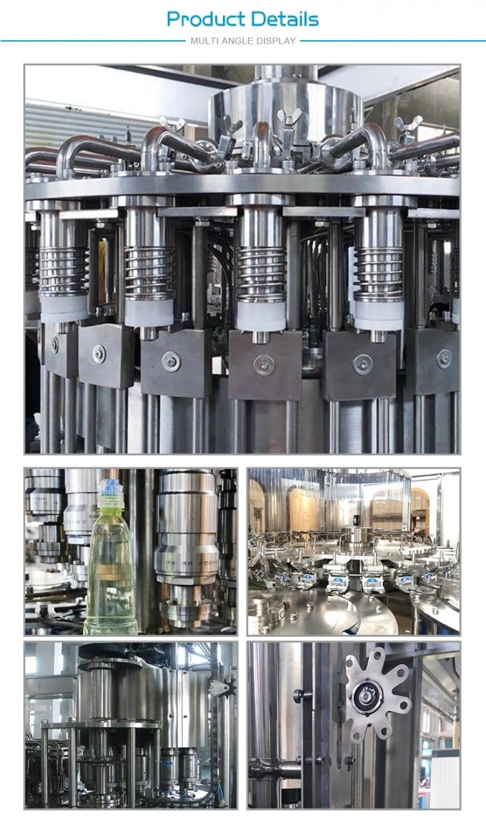 Touch Screen Control 2000 BPH Small Scale Bottling Machine