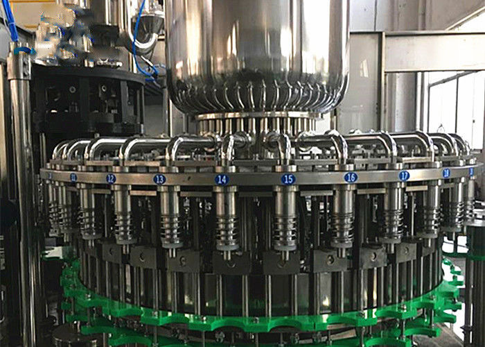 4000*2800*2400mm 7.2KW Juice Hot Fill Bottling Equipment