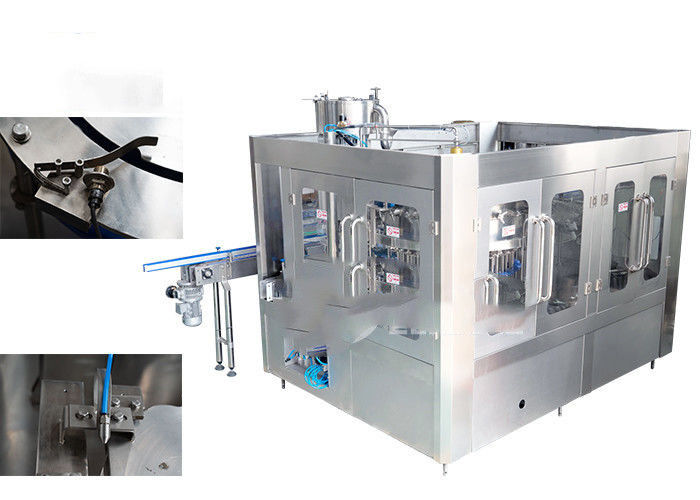 Rotary 3 In 1 Monoblock Carbonated Drink Bottling Machine